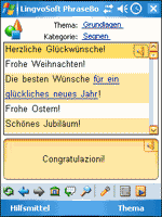 LingvoSoft German - Italian Talking PhraseBook 2008