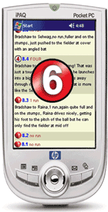 Mobile CricketCast for Windows Mobile 2005 Pocket PC
