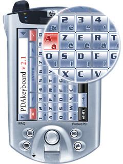 PDA Keyboard French Edition