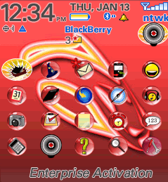 8100 Pearl Today Theme for Target BB OS 4.2.0