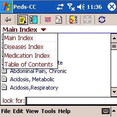 Pocket Advisor - Chief Complaints in Pediatrics (Peds-cc)