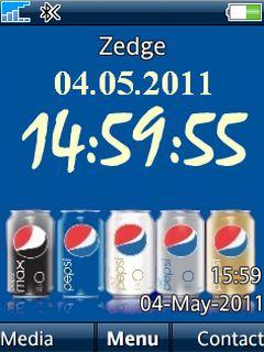 Pepsi Clock