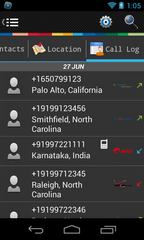 Phone Number & Caller Locations
