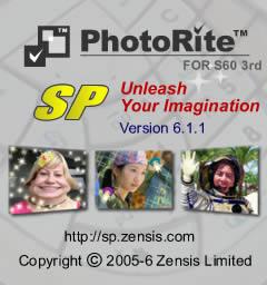 PhotoRite SP for S60 3rd edition