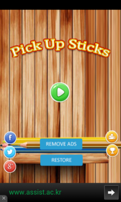 Pick Up Sticks - pick up upper most stick first
