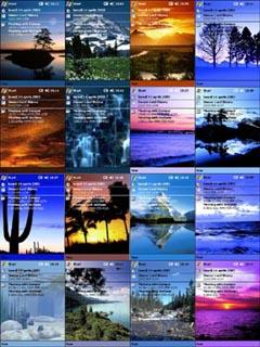 PocketPC Nature Theme Collection (over 330 themes)