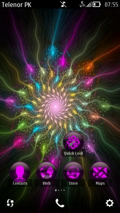 Pink Abstract By She