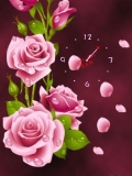 Pink rose flash