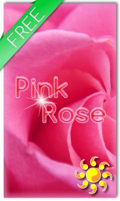 Pink Rose Live Wallpaer
