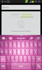 Pink Theme For Keyboard