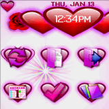 Pink Heart 8300 Theme