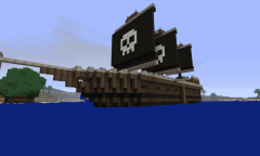 Pirate ship ideas minecraft