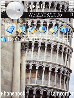 Pisa Tower Theme + Screen Saver Flash Lite