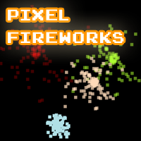 Pixel Fireworks