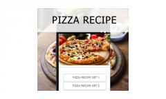 Pizza recipes food