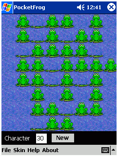 PocketFrog (Peg Solitaire)