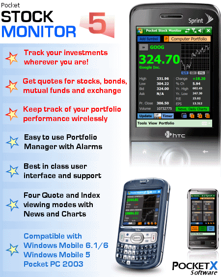 Pocket Stock Monitor