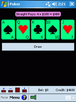 Draw Poker Pocket PC