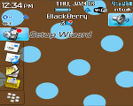8100 Blackberry ZEN Theme: Polka Dots