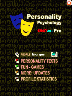 Personality Psychology Pro for Pocket PC