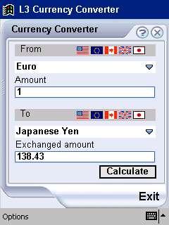 Currency Converter for Pocket PC