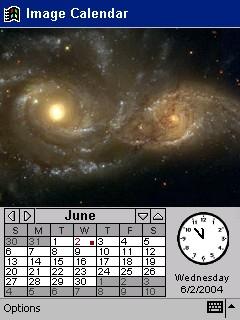 Image Calendar Galaxy Edition for Pocket PC