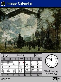 Image Calendar Monet Edition for Pocket PC
