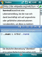 Duden - German dictionary of foreign words for Windows Mobile