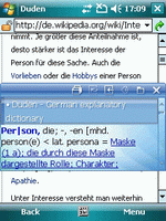 Duden - German explanatory dictionary for Windows Mobile