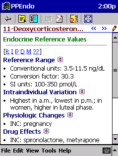 Endocrine Drugs, Lab Values, and Diagnostic Tests