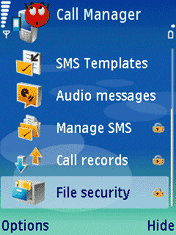 Private Call and Sms Guard For S60 3rd Edition