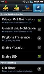 Private SMS MMS Box