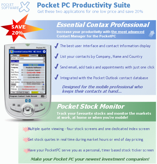 Pocket PC Productivity Bundle