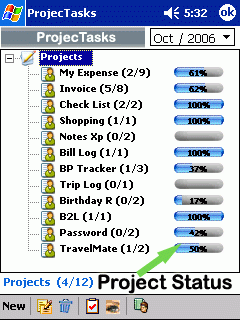 ProjecTasks (PPC 2003)