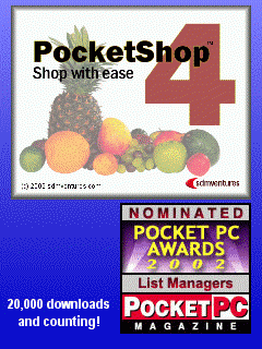 PocketShop Shopping List (PDA Only)