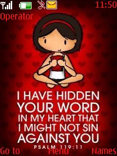 Psalm 119 V 11