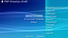 PSP CheatUp
