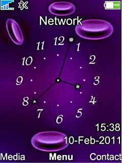Purple Clock