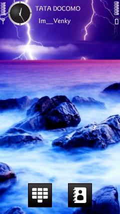 Purple Ocean Nature