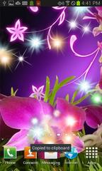Purple Orchid Sparkles LWP
