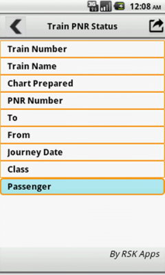 Rail PNR