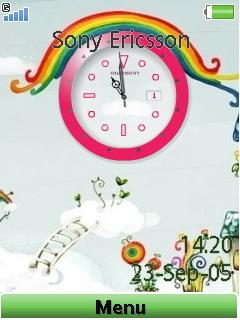Rainbow Clock
