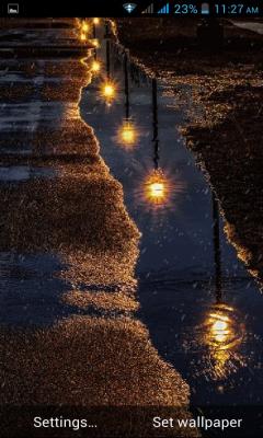 Rainy Night Road LWP