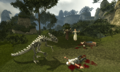 Raptor Dino Simulation 3D