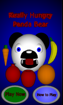 Really Hungry Panda Bear