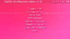 Recovery Menu Beta