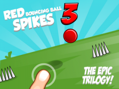 Red Bouncing Ball Spikes 3