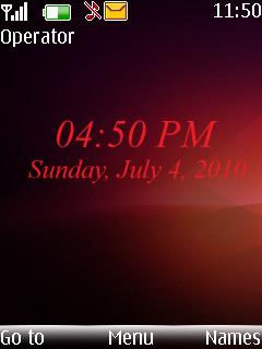 Red Clock