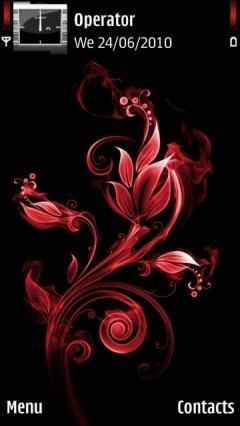 Red Flaming Flower