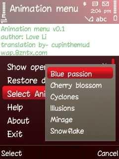 Red Menu